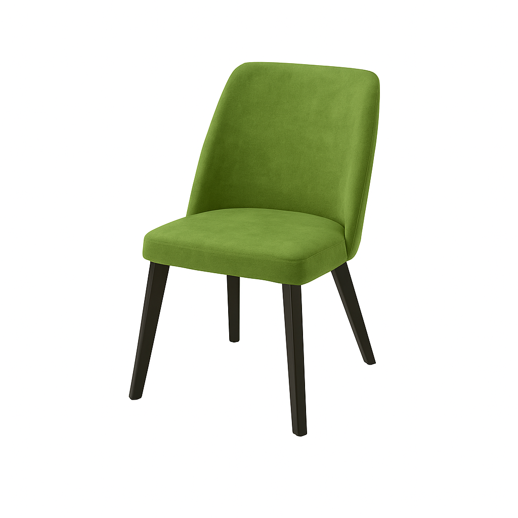 Scaun catifea GALBENA | model SOLO