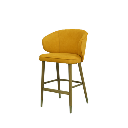 Scaun insula catifea ALBASTRA | model CAPRICE