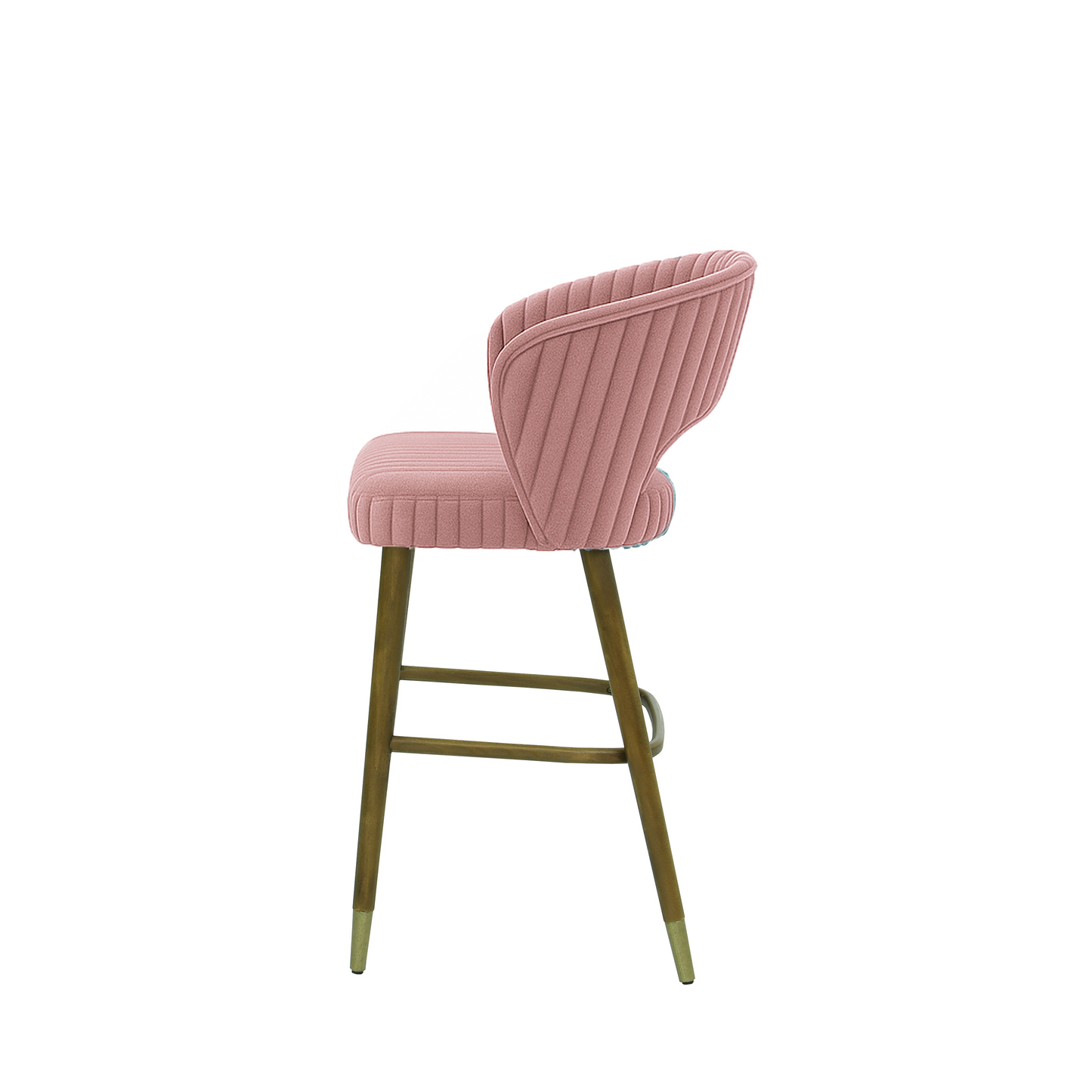 Scaun insula catifea GALBENA | model THOMAS