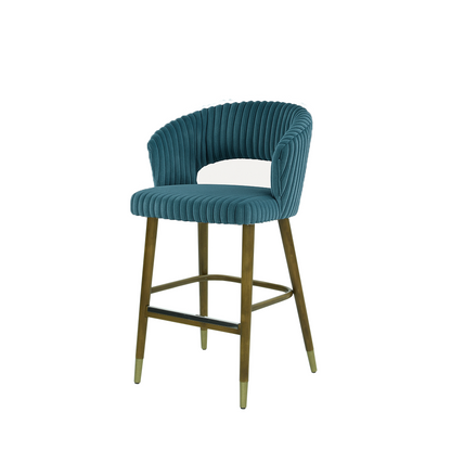 Scaun insula catifea ROZ | model THOMAS