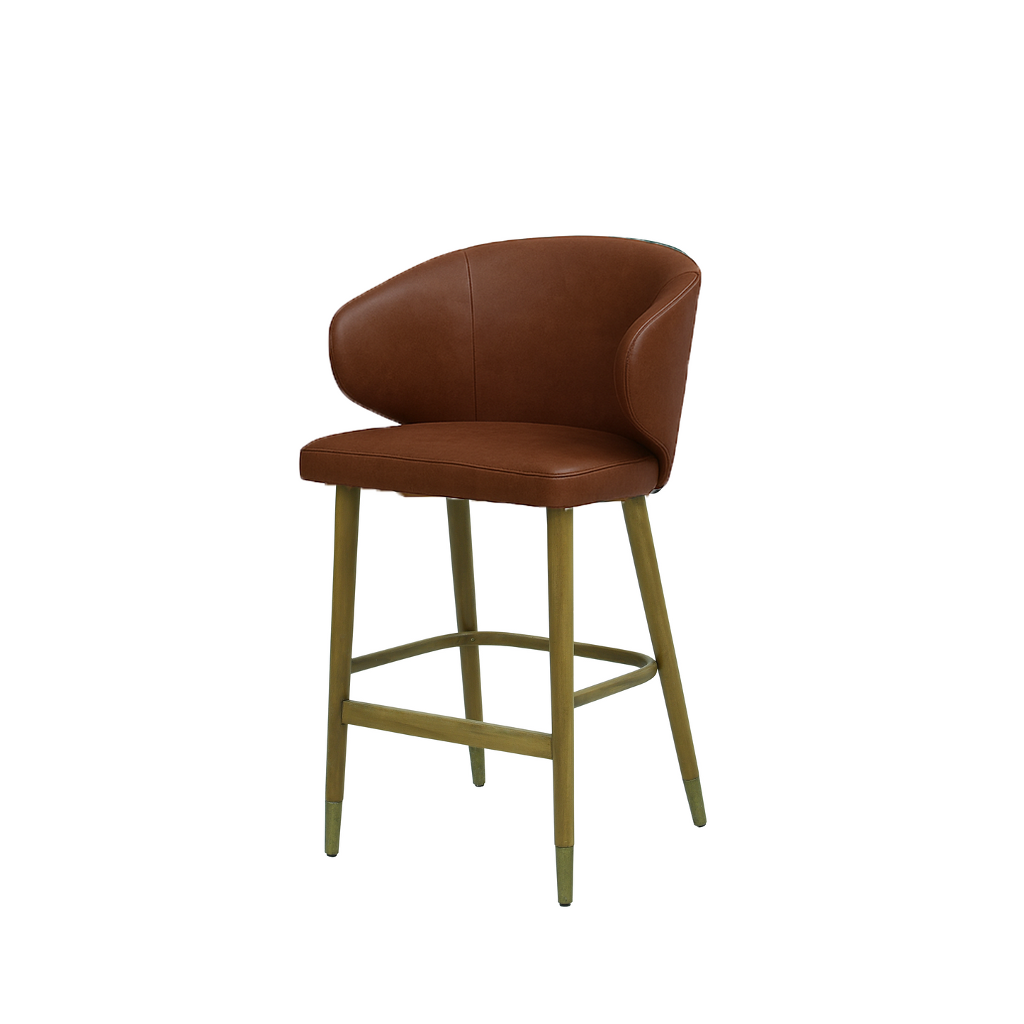 Scaun insula piele naturala VERDE | model CAPRICE