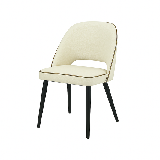 Scaun piele BEJ | model GABE