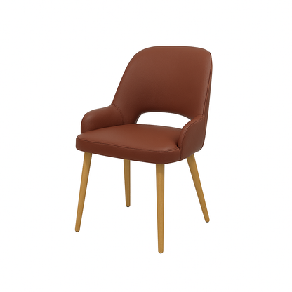 Scaun piele BEJ | model HUGO