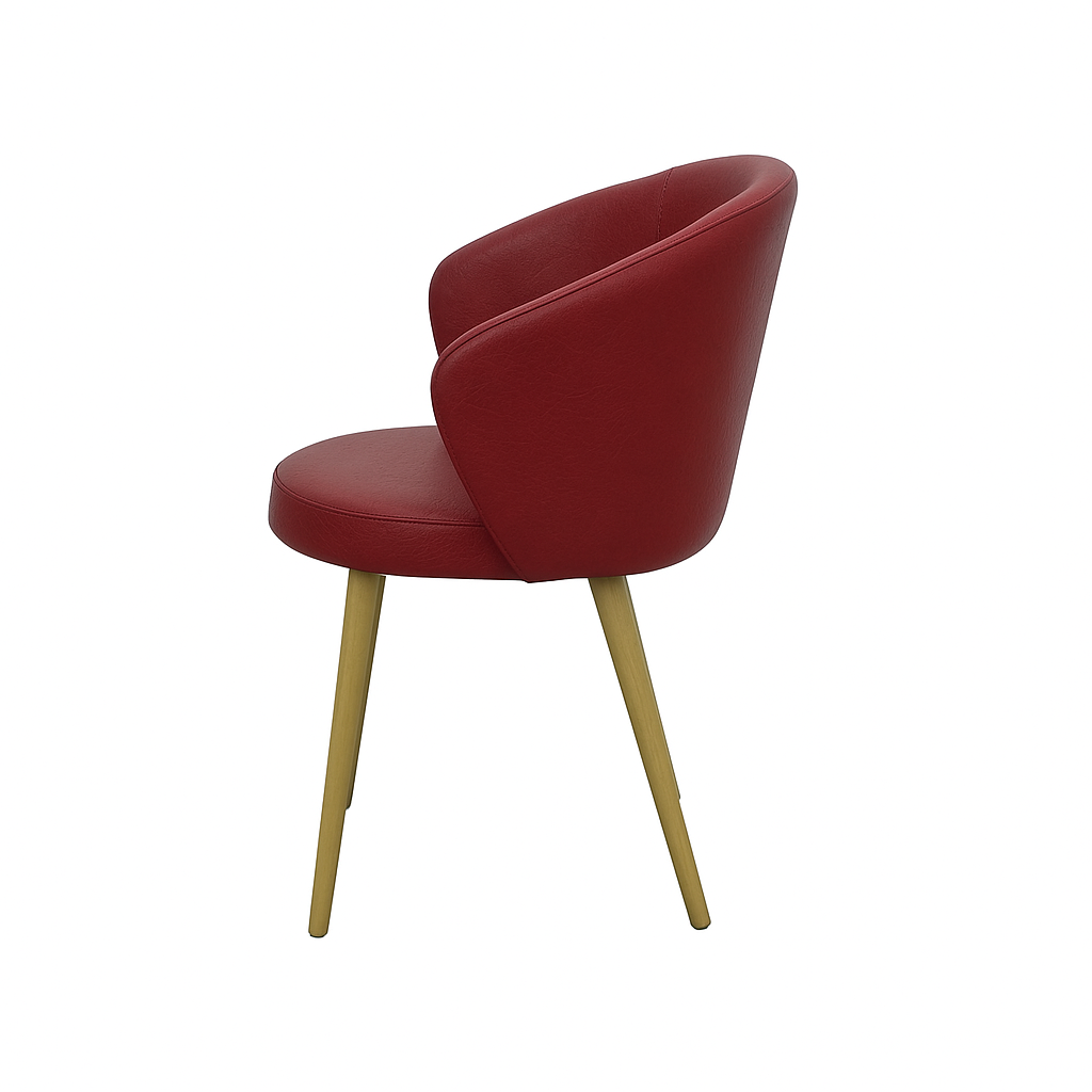 Scaun piele BEJ | model JAY