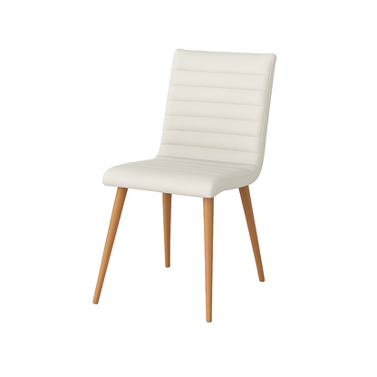 Scaun piele GALBENA | model RIGA