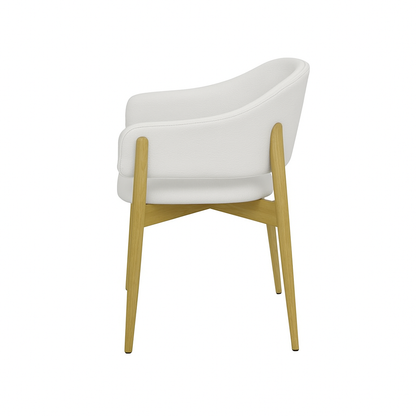 Scaun piele ALBASTRA | model ALMA