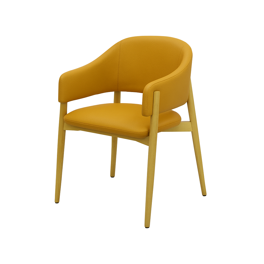 Scaun piele BEJ | model ALMA