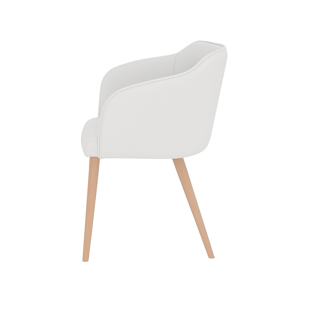 Scaun piele ALBA | model CROCO