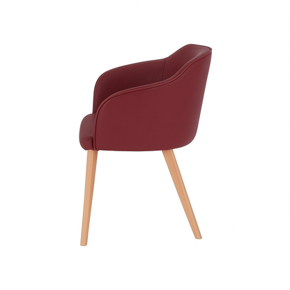 Scaun piele BEJ | model CROCO