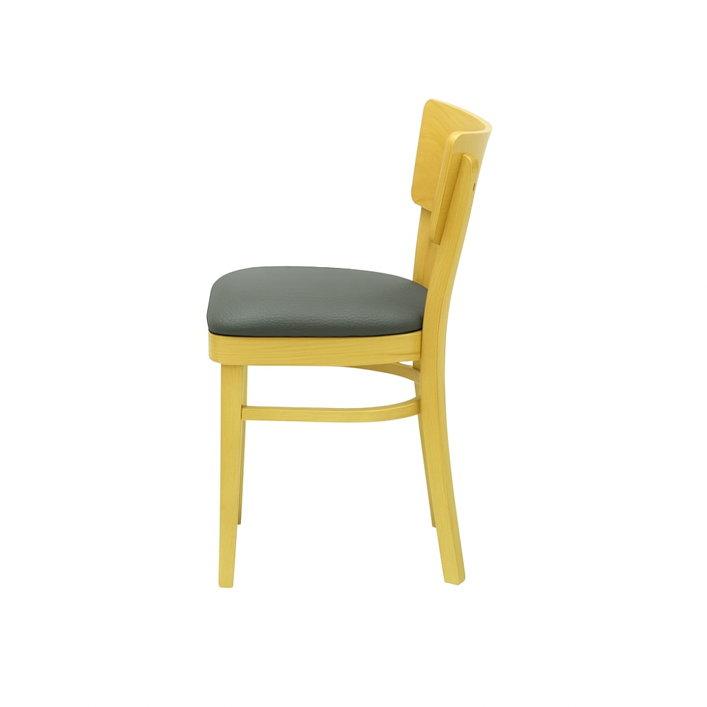 Scaun piele BEJ | model DESA