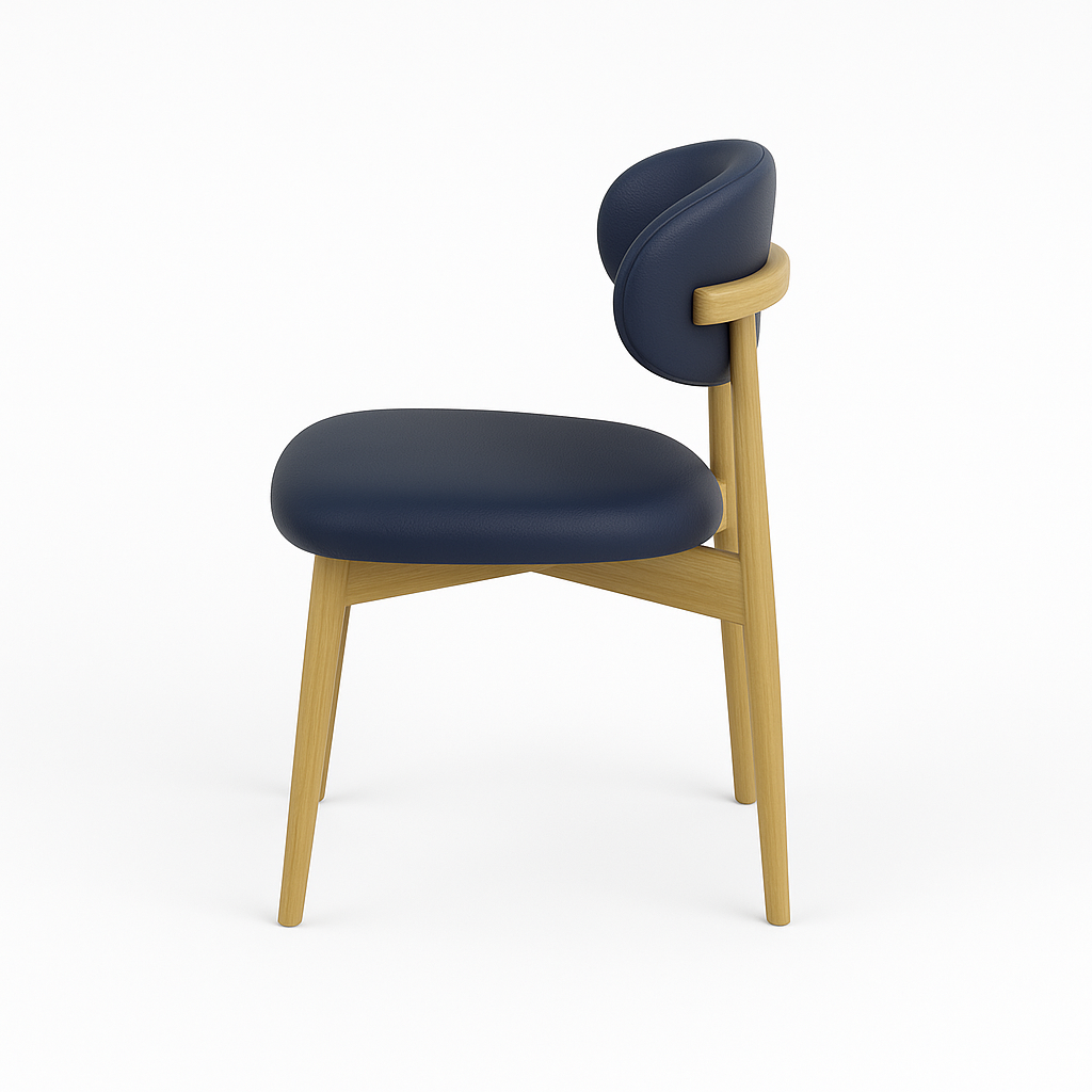 Scaun piele GALBENA | model MELISSA