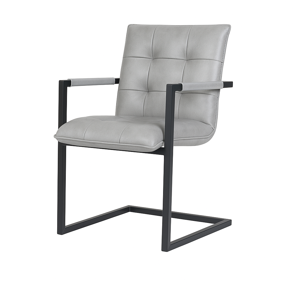 Scaun piele GRI | model MOCANU