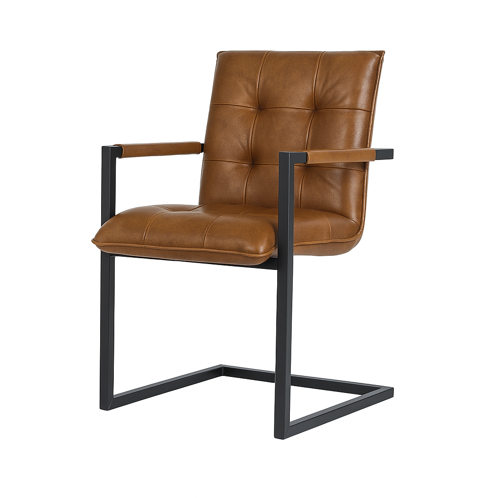 Scaun piele MARO INCHIS | model MOCANU