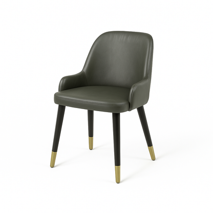 Scaun piele GALBENA | model ROCCO G