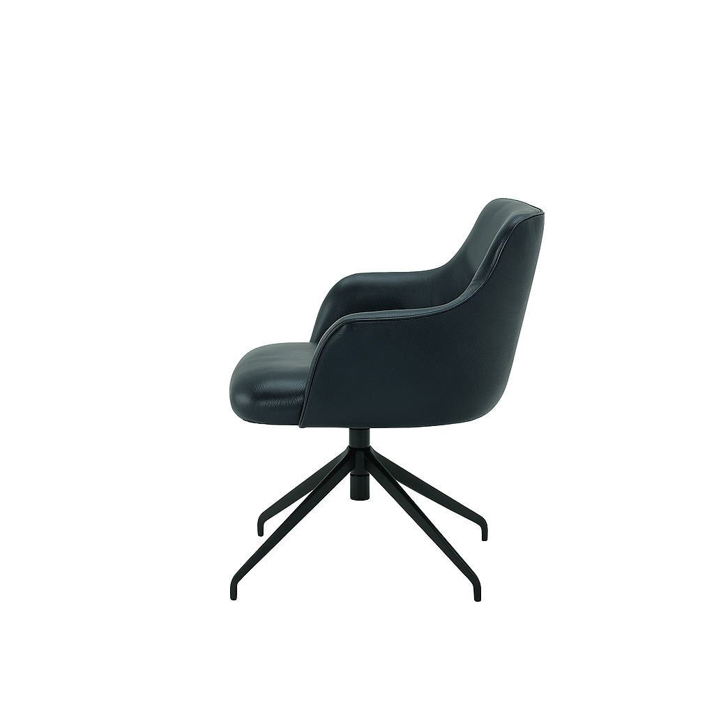 Scaun piele ALBASTRA | model SOHO